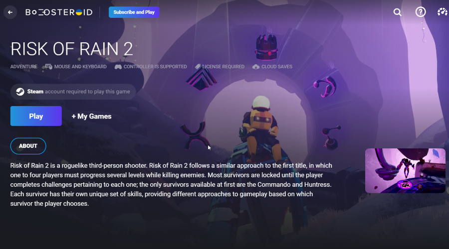 Can You Play Risk Of Rain 2 On Mac