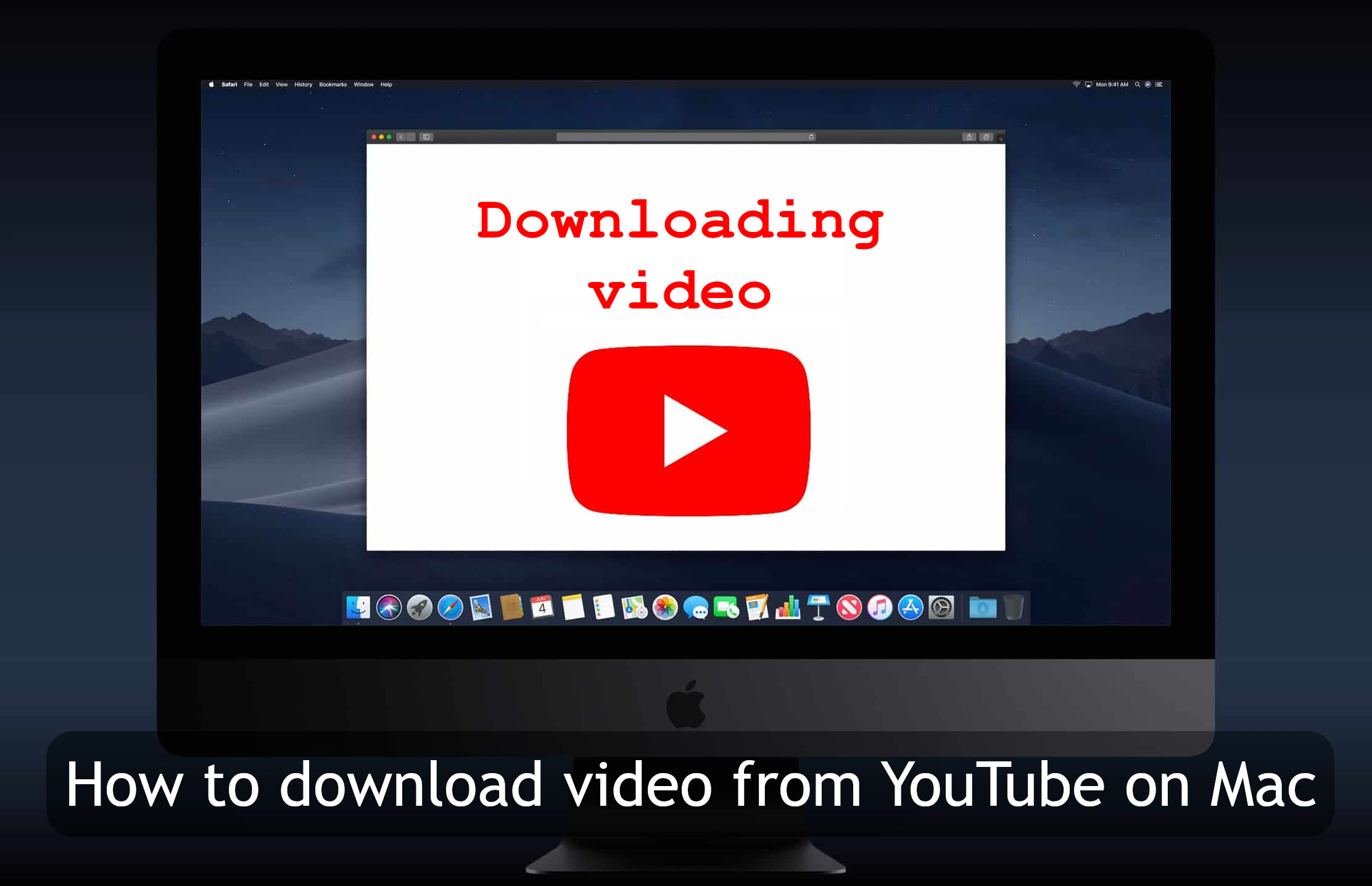 how to download video from youtube on mac