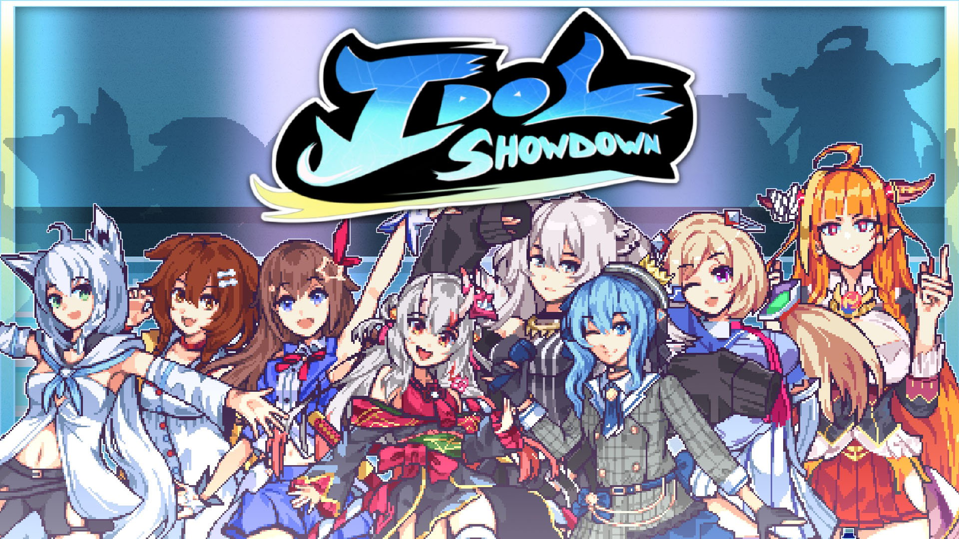 Idol showdown. Idol game. Idol Showdown Virtual Frontier. Idol Showdown Combos. Идол арт.