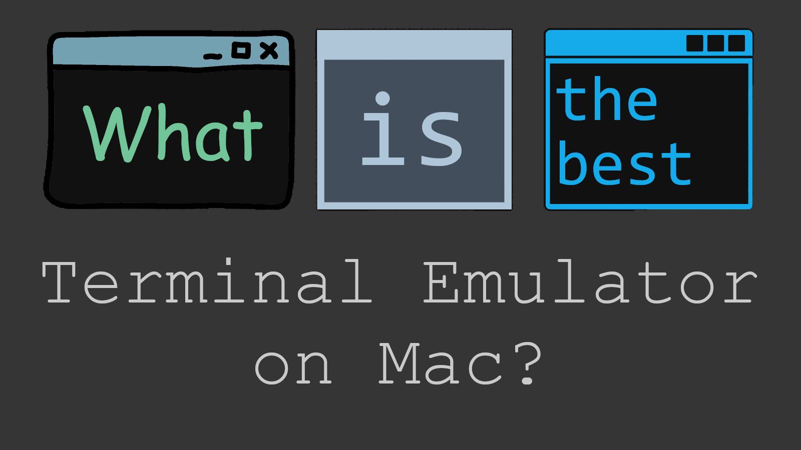 qual é o melhor terminal para mac?