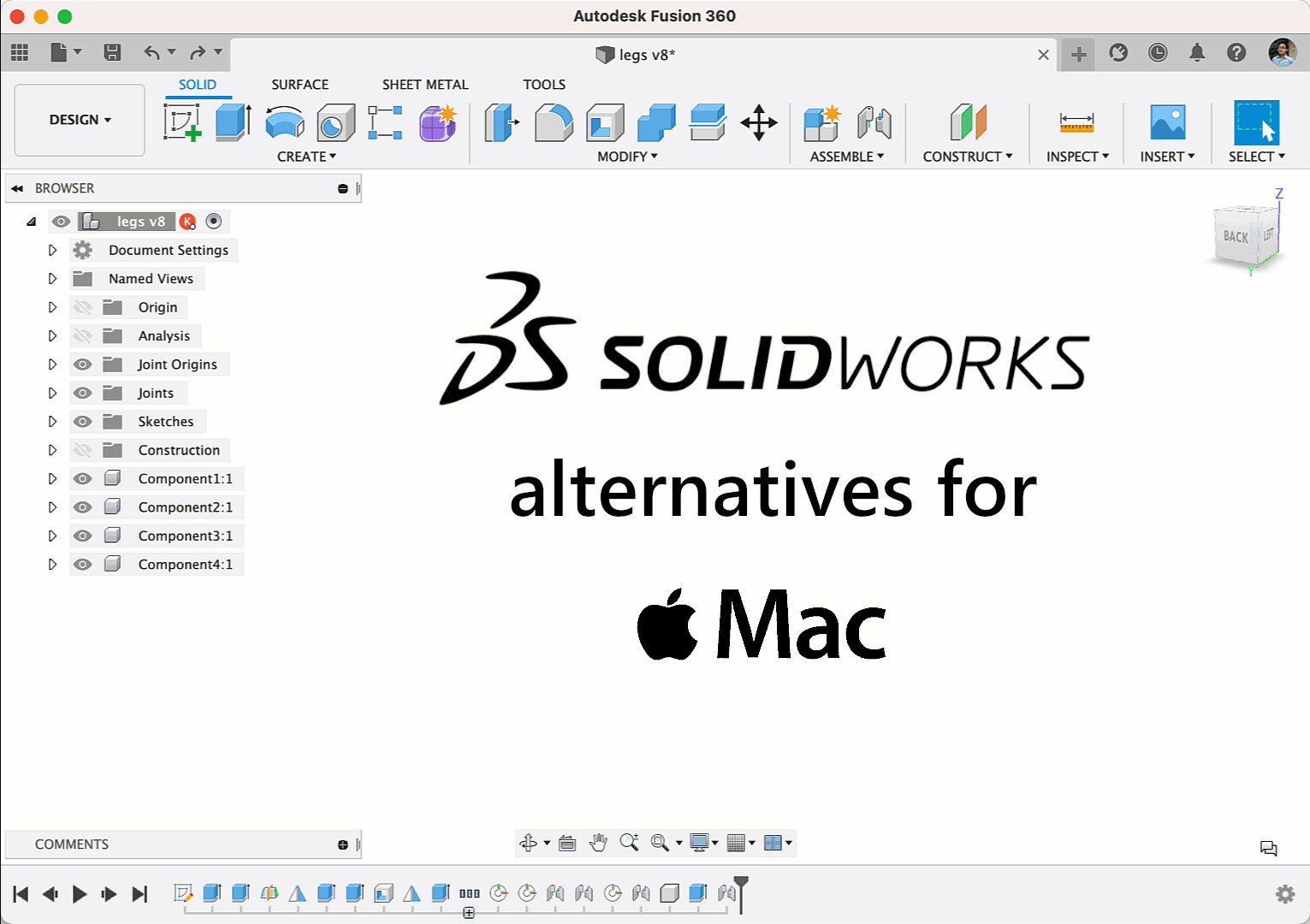 solidworks alternatives for mac